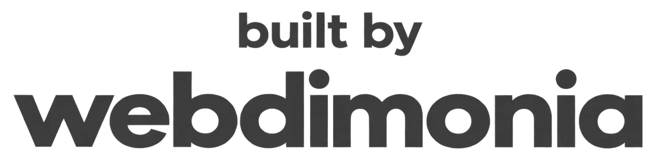 Built by Webdimonia